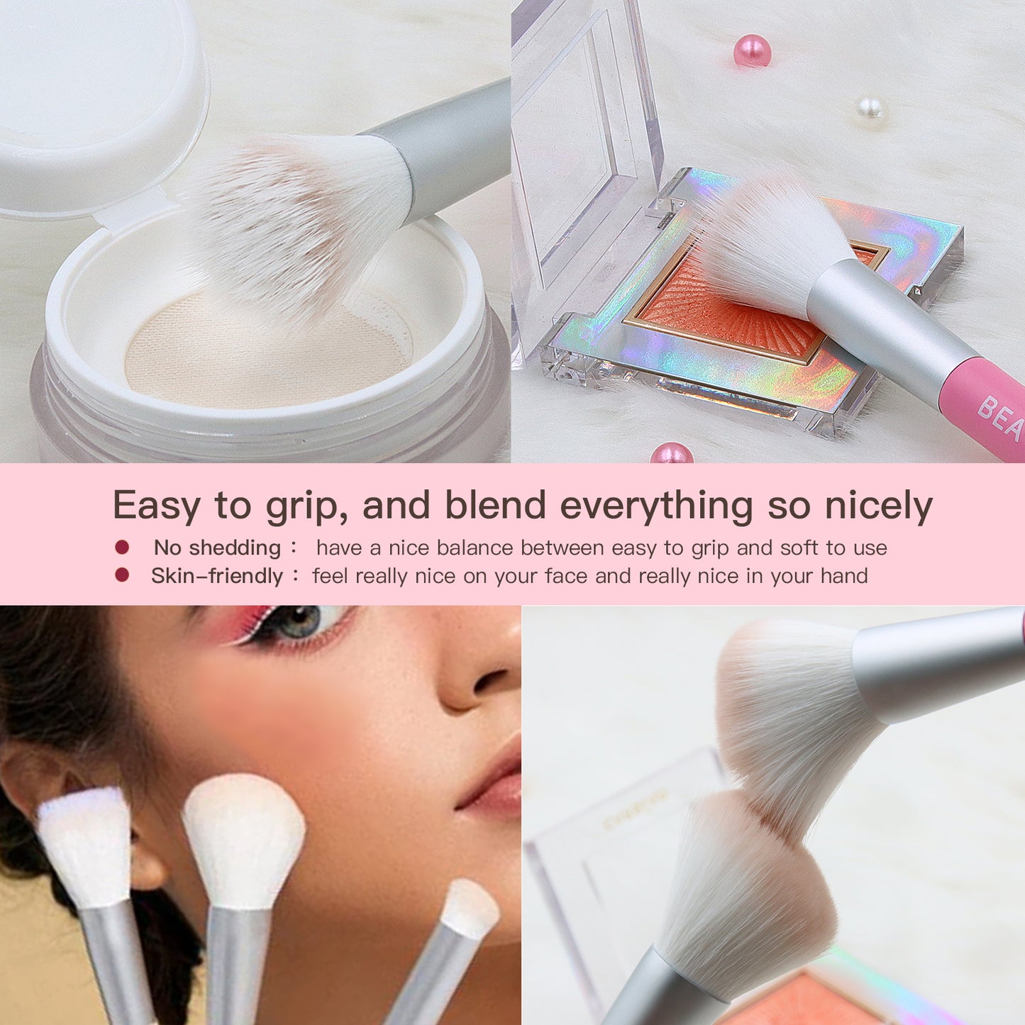 BEASOFEE Pro Duo End Face Brush Set