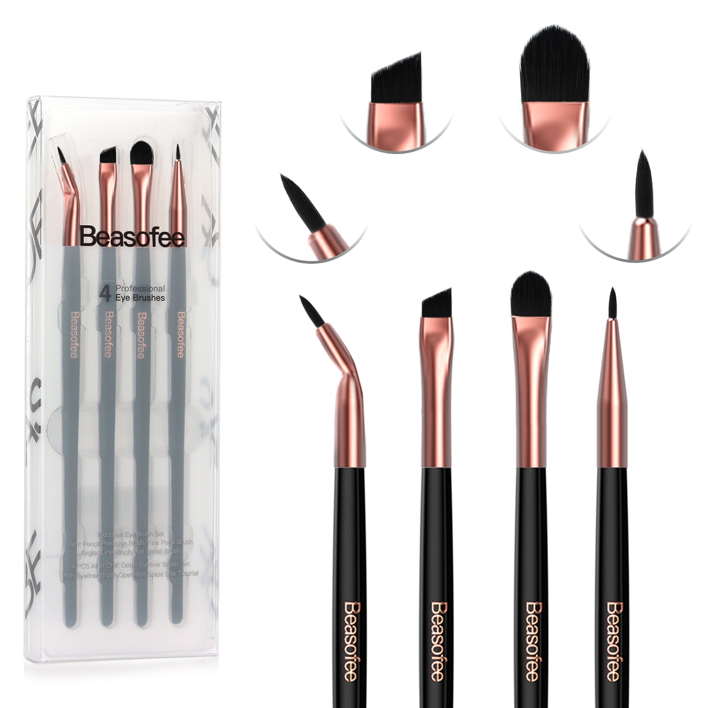 BEASOFEE Eyeliner Makeup Brushes