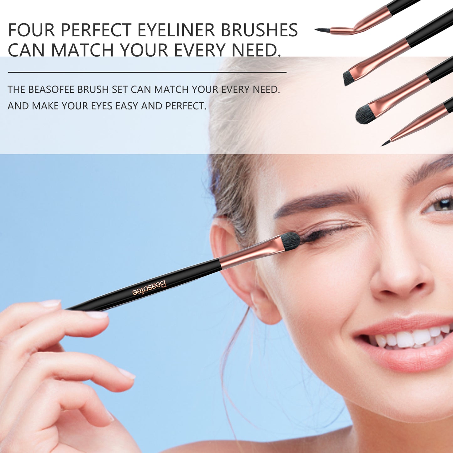 BEASOFEE Eyeliner Makeup Brushes